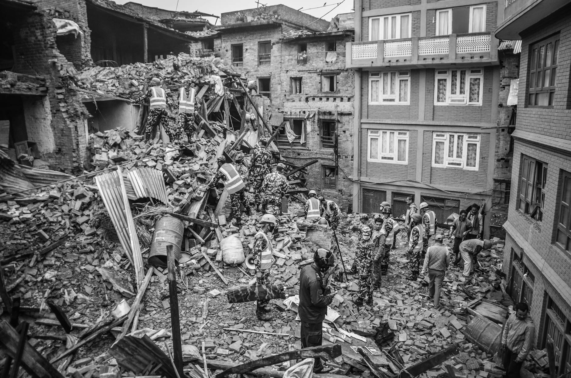 Infrastructure Destruction and Healthcare Collapse